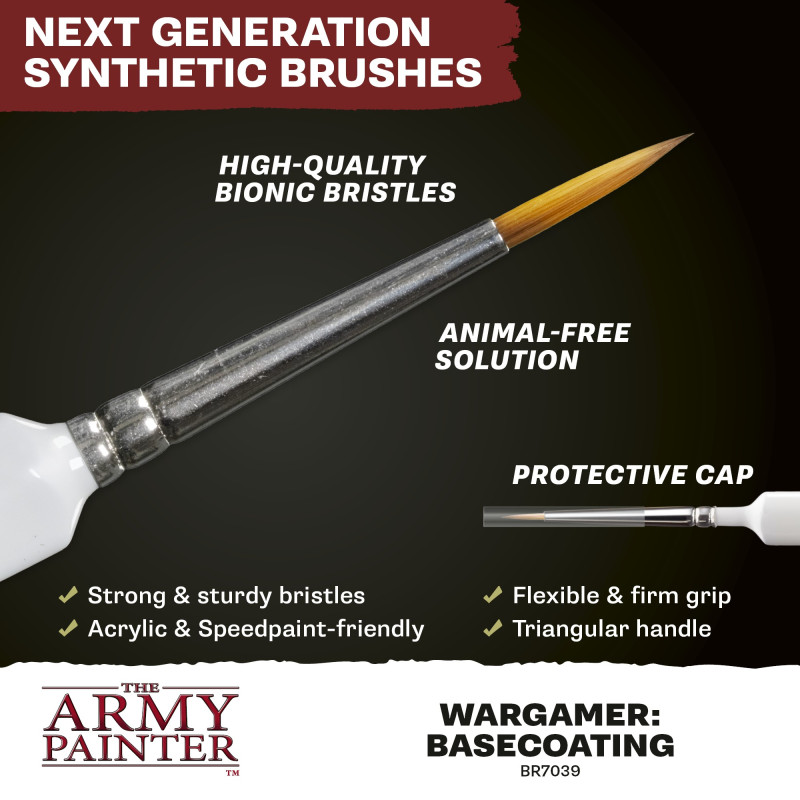 Army Painter: Wargamer - Basecoating Brush 2025