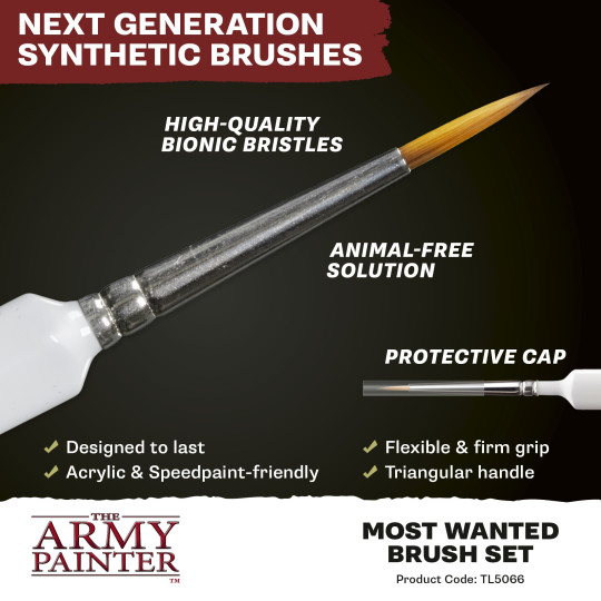 Army Painter: Most Wanted Brush Set 2025