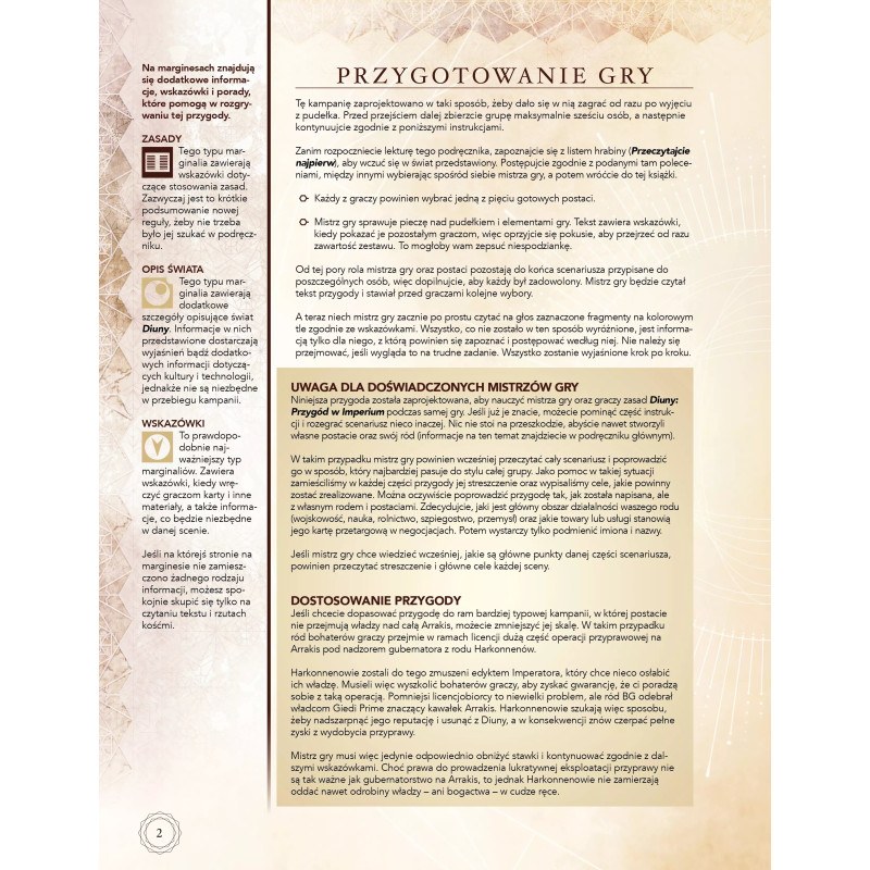 Diuna RPG - Agenci Diuny