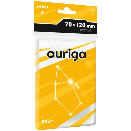 Koszulki na karty Rebel Auriga Light (70x120 mm) 100 sztuk