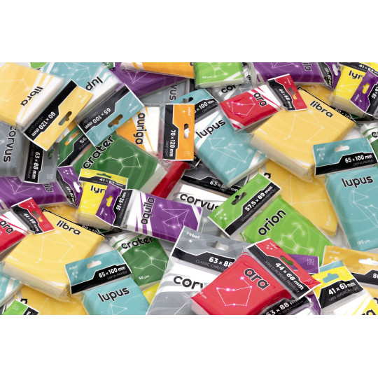 Koszulki na karty Rebel Ara Premium (44x68 mm) 100 sztuk