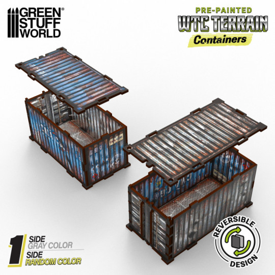 Pre-painted WTC container