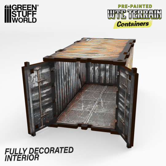 Pre-painted WTC container