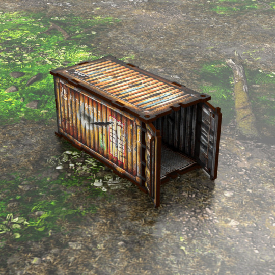 Pre-painted WTC container