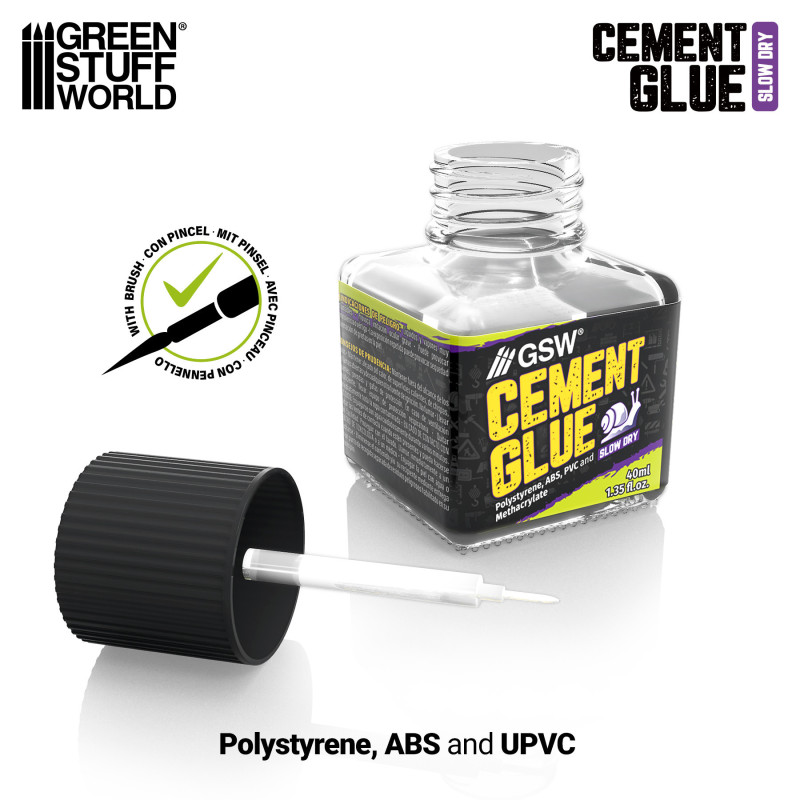 Slow cement glue for plastics 40ml