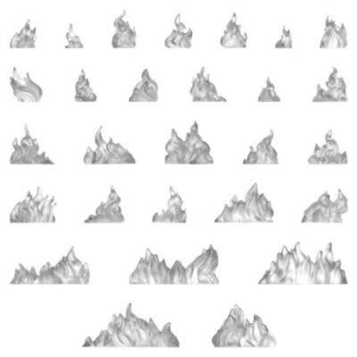 Small Fire Flames 1:48-1:35