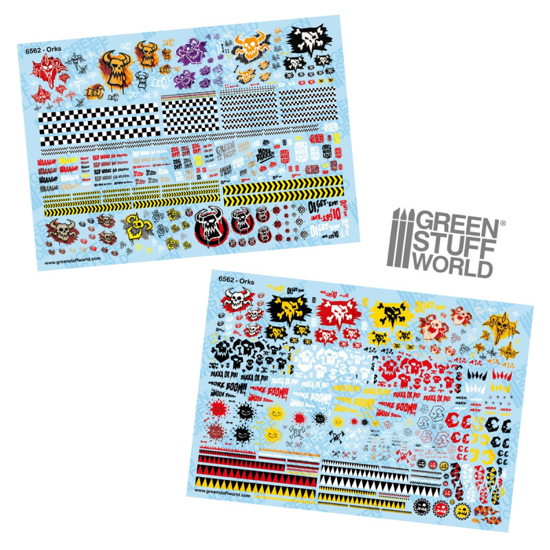 Waterslide Decals - Orcs