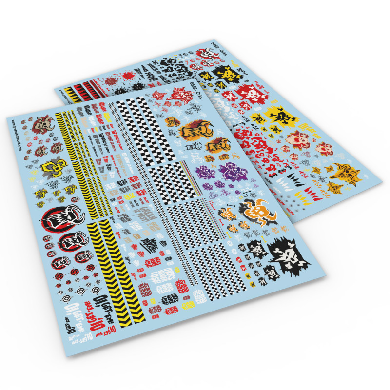 Waterslide Decals - Orcs