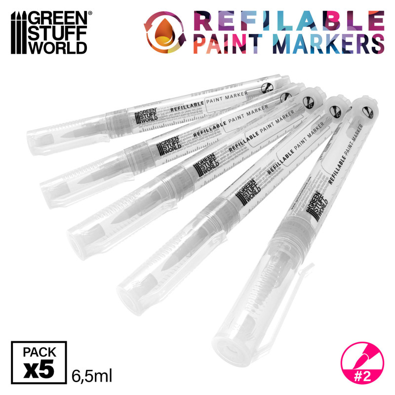 Refillable markers 2