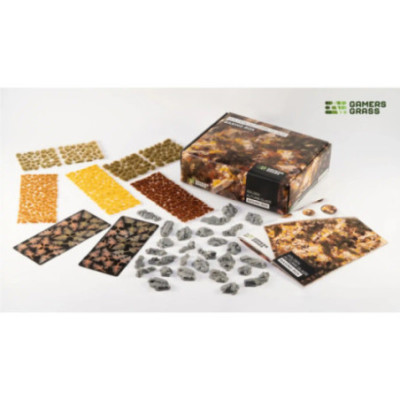 Gamers Grass: Golden Autumn Glade Basing Box