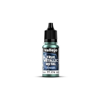 Vallejo True Metallic Metal Air 77174 Dusken Green 18ml