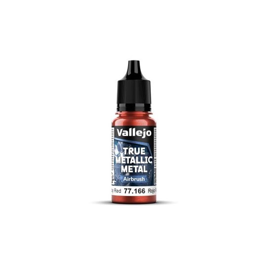 Vallejo True Metallic Metal Air 77166 Ruby Red 18ml