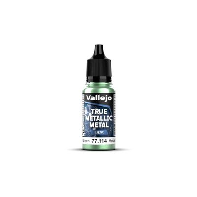 Vallejo True Metallic Metal Light 77114 Dusken Green 18ml