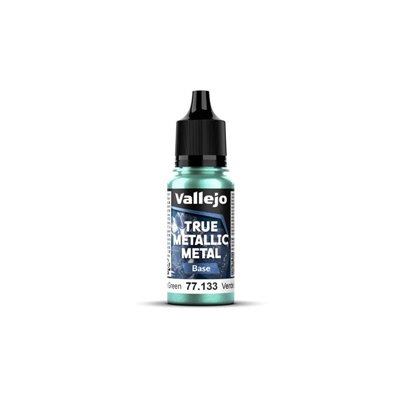 Vallejo True Metallic Metal Base 77133 Beetle Green 18ml