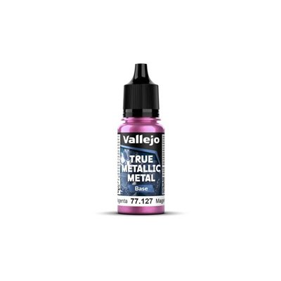 Vallejo True Metallic Metal Base 77127 Crimson Magenta 18ml