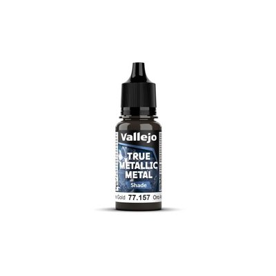 Vallejo True Metallic Metal Shade 77157 Arcane Gold 18ml
