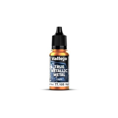 Vallejo True Metallic Metal Light 77105 Forged Red 18ml