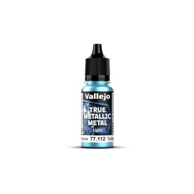 Vallejo True Metallic Metal Light 77112 Hydra Turquoise 18ml