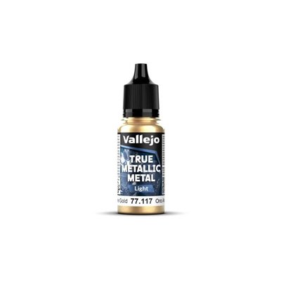 Vallejo True Metallic Metal Light 77117 Arcane Gold 18ml