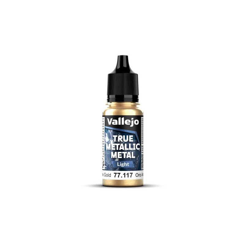 Vallejo True Metallic Metal Light 77117 Arcane Gold 18ml