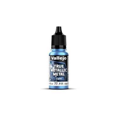 Vallejo True Metallic Metal Light 77111 Sapphire Blue 18ml