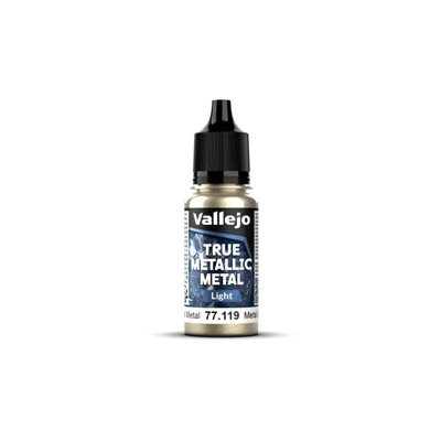Vallejo True Metallic Metal Light 77119 Aged Metal 18ml