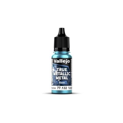 Vallejo True Metallic Metal Base 77132 Hydra Turquoise 18ml