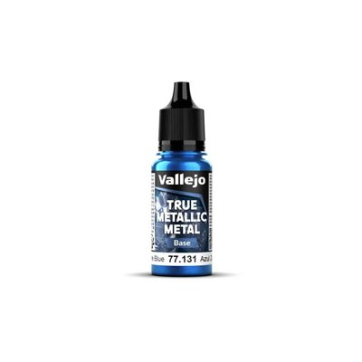 Vallejo True Metallic Metal Base 77131 Sapphire Blue 18ml