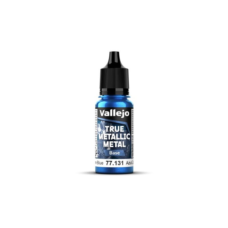 Vallejo True Metallic Metal Base 77131 Sapphire Blue 18ml