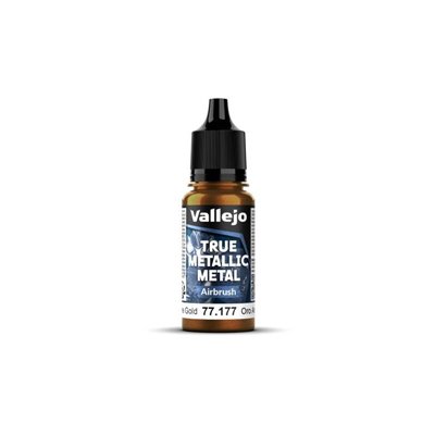 Vallejo True Metallic Metal Air 77177 Arcane Gold 18ml
