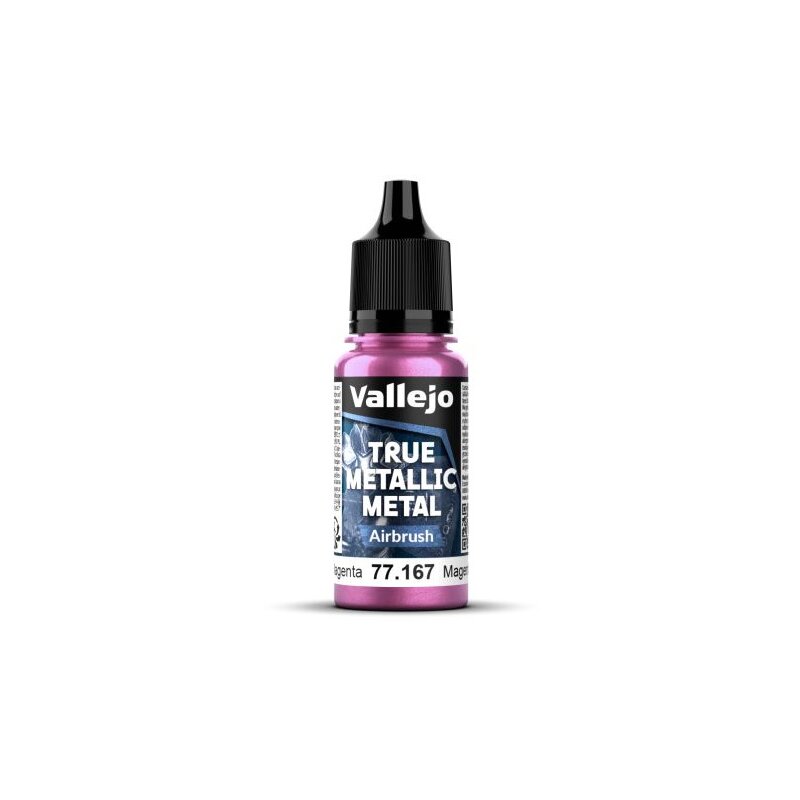 Vallejo True Metallic Metal Air 77167 Crimson Magenta 18ml