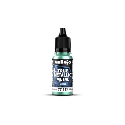 Vallejo True Metallic Metal Light 77113 Beetle Green 18ml