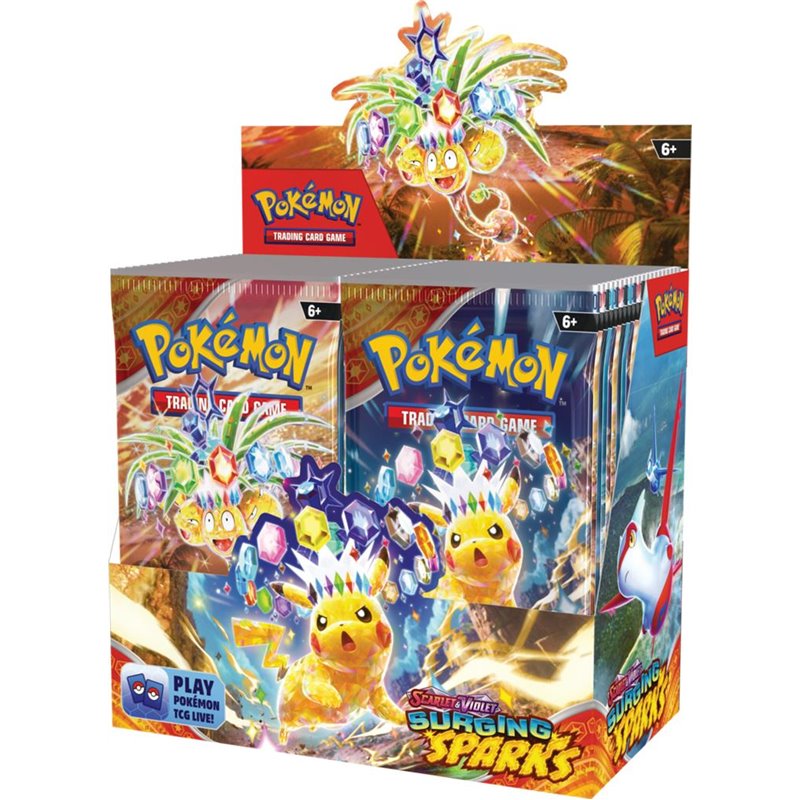 Pokémon TCG: Scarlet & Violet - Surging Sparks - Booster Display (36)