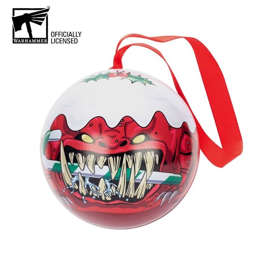 Warhammer 40000: Squiggy Pudding Bauble