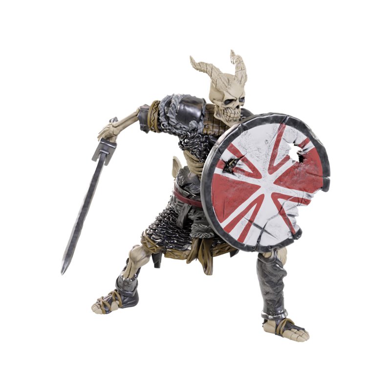 Nolzur's Marvelous Miniatures - Tiefling Skeleton