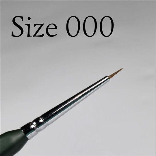 Pędzel AvantGarde Green Line 000