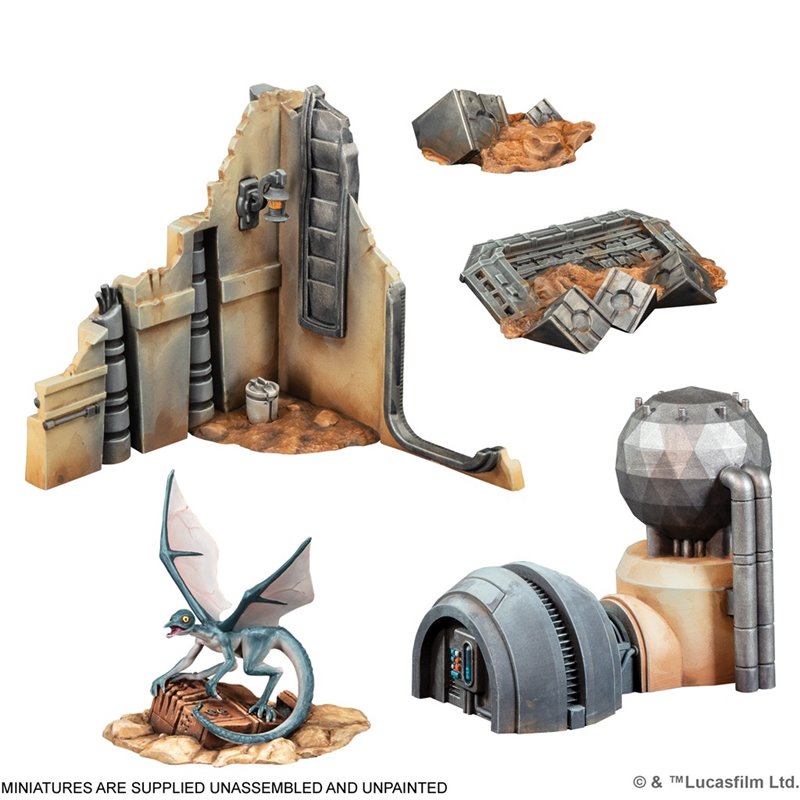 Star Wars Legion 2.0: Galactic Battlefield Terrain Starter Set