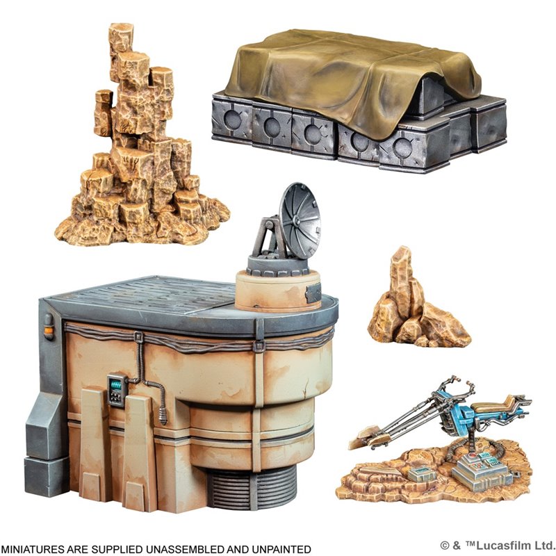 Star Wars Legion 2.0: Galactic Battlefield Terrain Starter Set