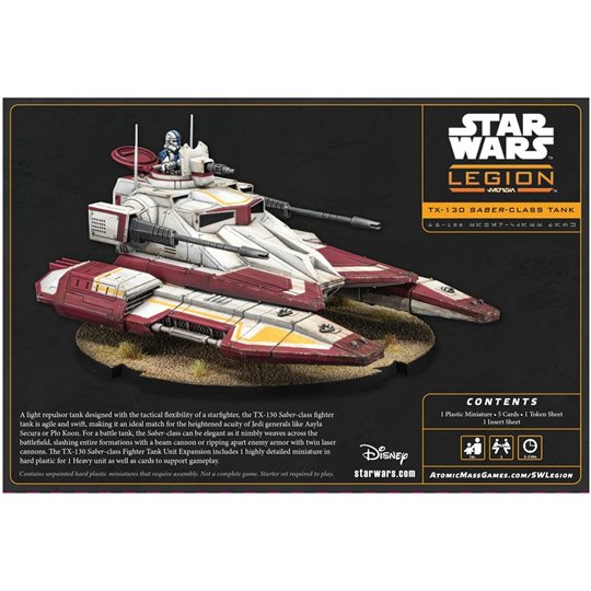 Star Wars Legion 2.0: TX-130 Saber-Class Tank