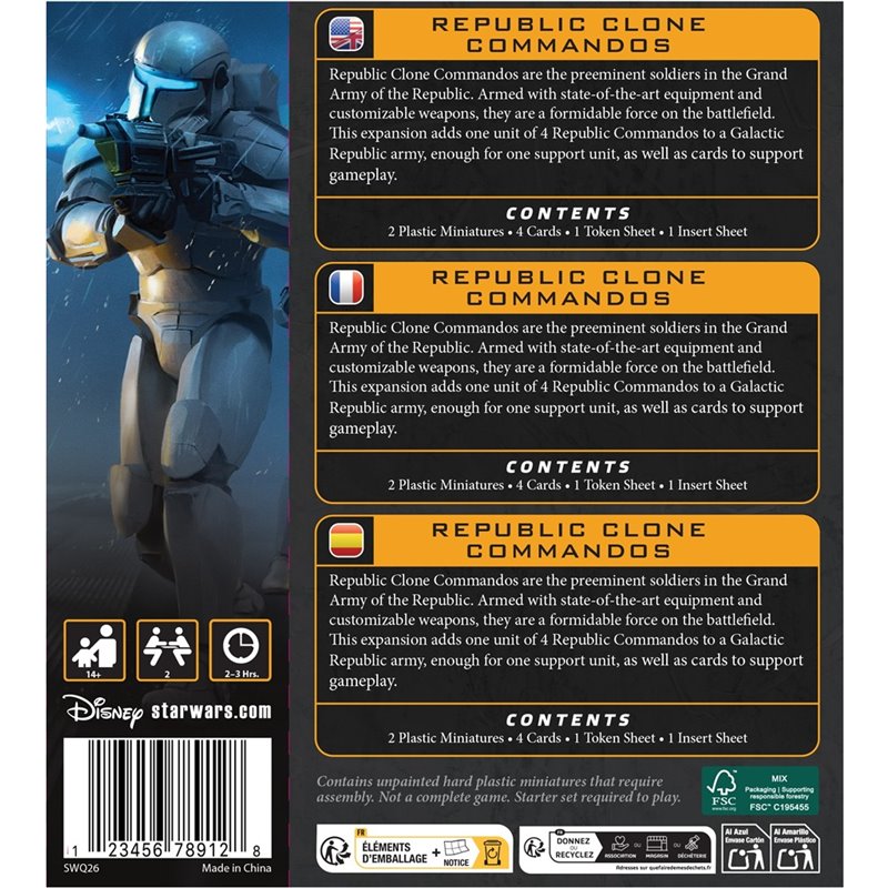 Star Wars Legion 2.0: Republic Clone Commandos