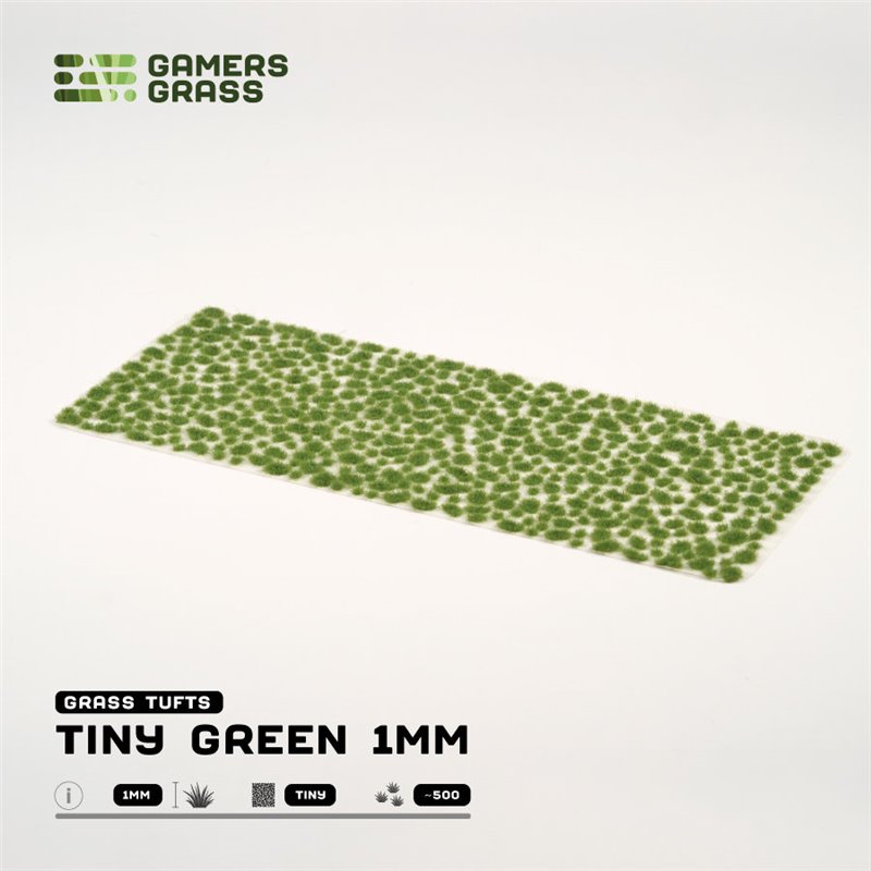 Gamers Grass: Tiny Tufts - Tiny Green 1mm