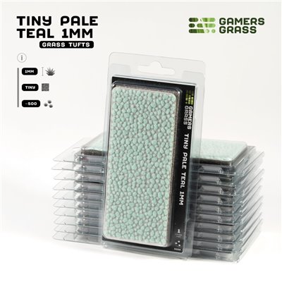 Gamers Grass: Tiny Tufts - Tiny Pale Teal 1mm