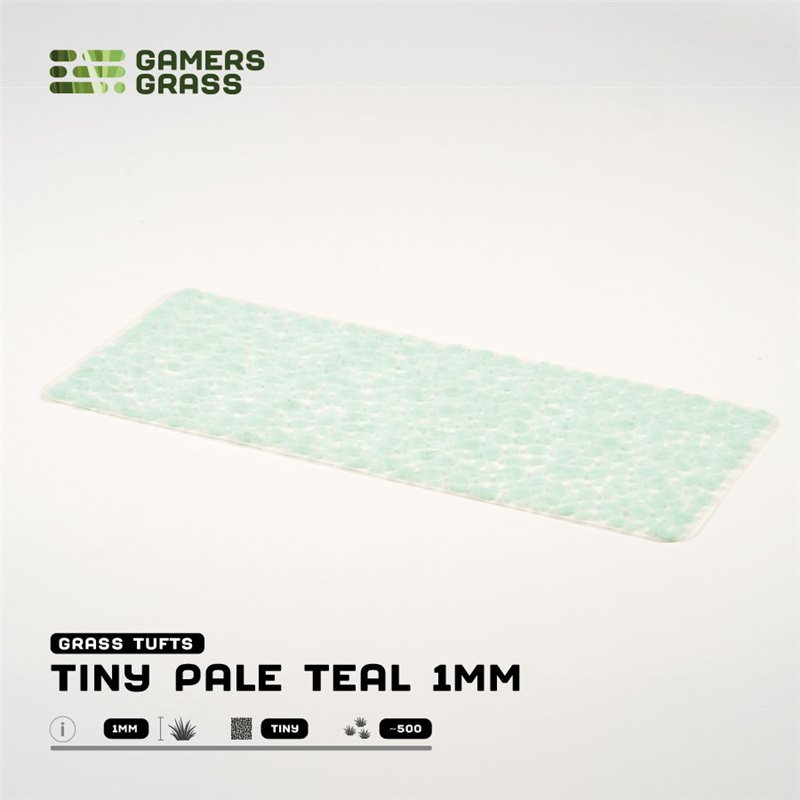 Gamers Grass: Tiny Tufts - Tiny Pale Teal 1mm
