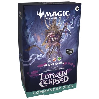 MTG: Lorwyn Eclipsed Blight Curse Commander Deck