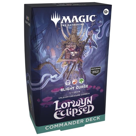 MTG: Lorwyn Eclipsed Blight Curse Commander Deck