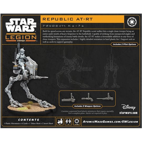 Star Wars Legion 2.0 Republic AT-RT