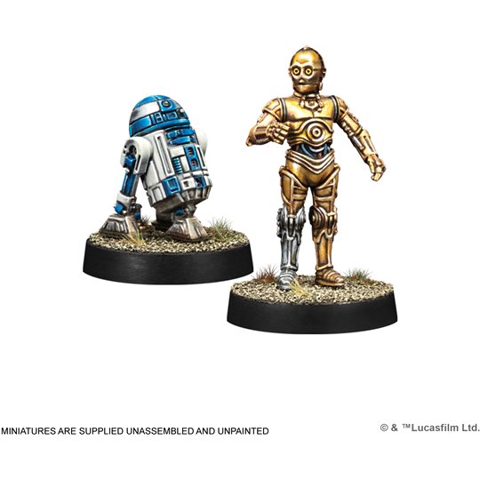 Star Wars Legion 2.0 R2D2 & C-3PO