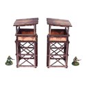 WW2 Pacific Guard Tower (2) PREPAINTED