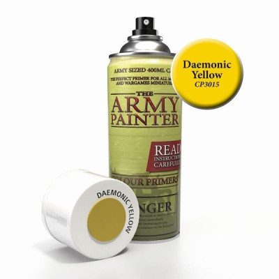Army Painter Primer Daemonic Yellow Spray