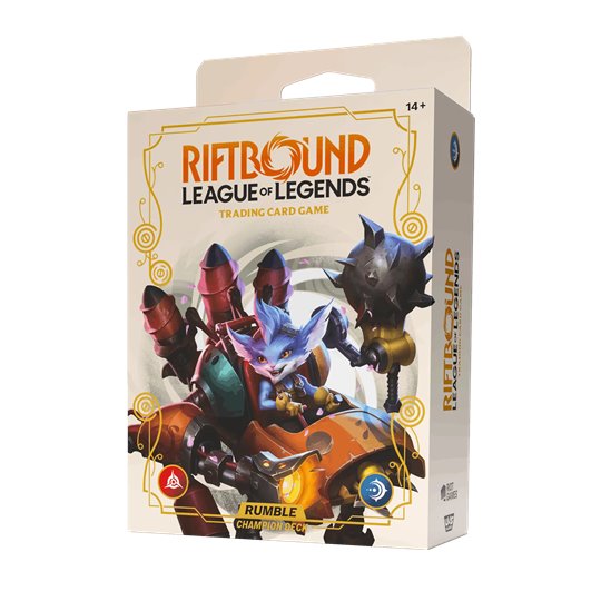 Riftbound: Spiritforged Champion Deck - Rumble - League of Legends TCG